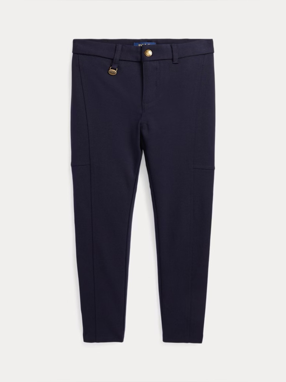 Polo Ralph Lauren Girls Navy Stretch Ponte Legging | Size 4/4T